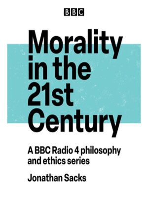 cover image of Morality in the 21st Century